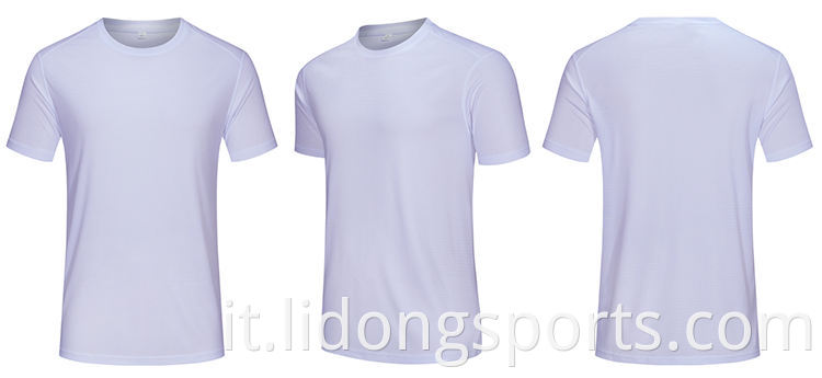 Progettazione OEM personalizzata Sublimation Stampa da donna Sport T-shirt